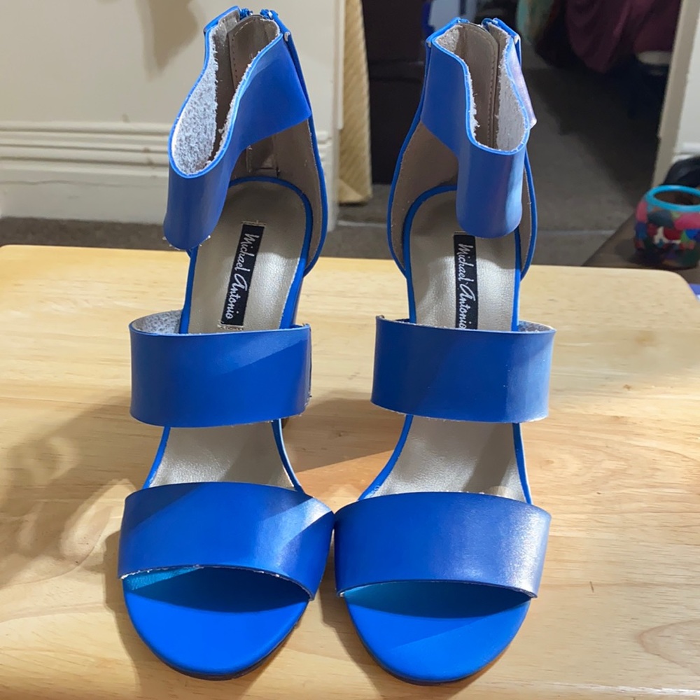 Michael Antonio blue heels